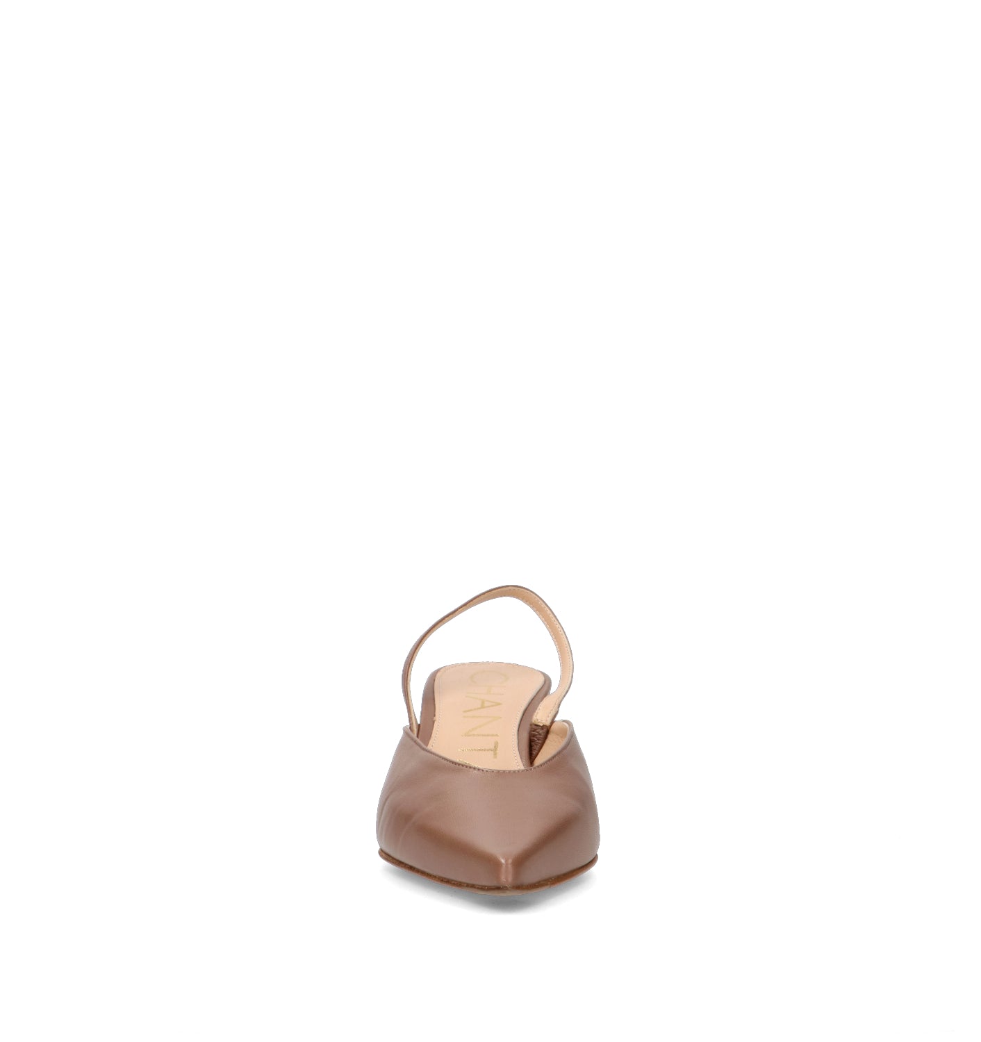 CHANTAL 1962 Slingback donna nocciola in pelle