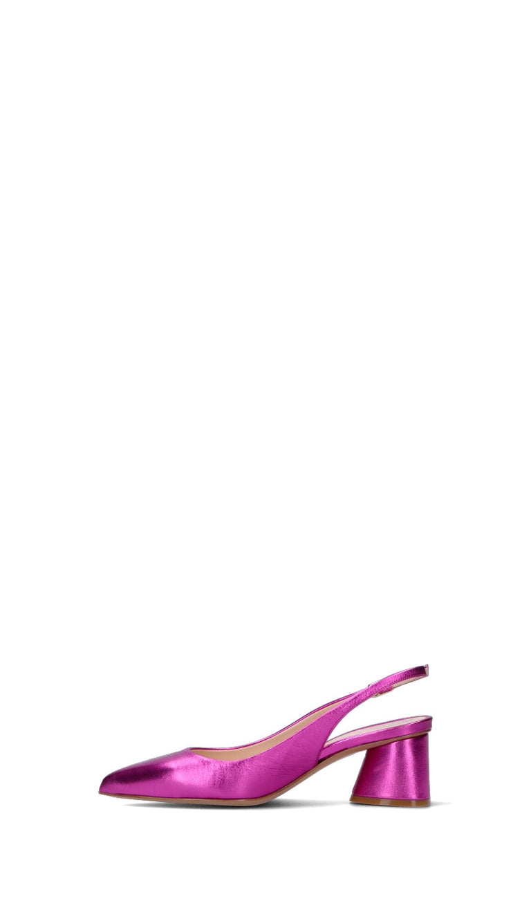 GIANCARLO FITTIPALDI Slingback donna rosa in pelle