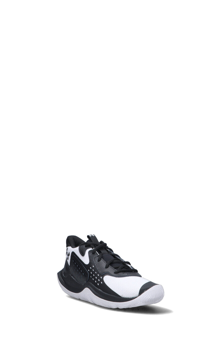 UNDER ARMOUR Scarpa basket uomo nera/rossa in pelle