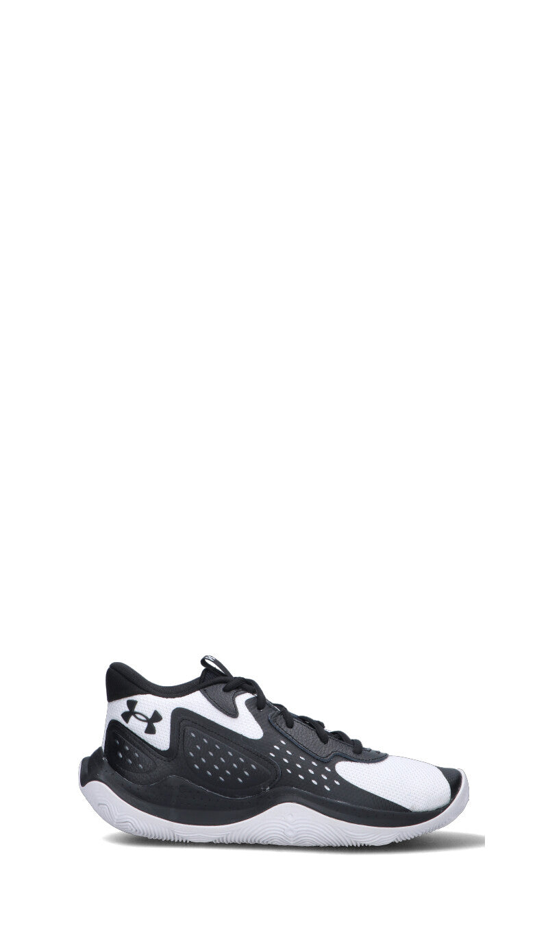 UNDER ARMOUR Scarpa basket uomo nera/rossa in pelle