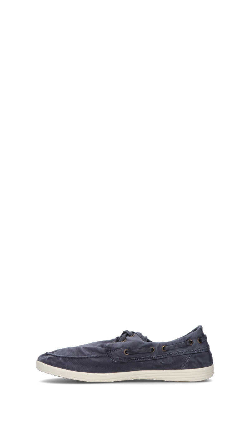 NATURAL WORLD Mocassino uomo blu