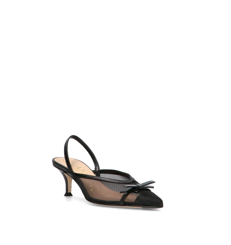 CHANTAL 1962 Slingback donna nera