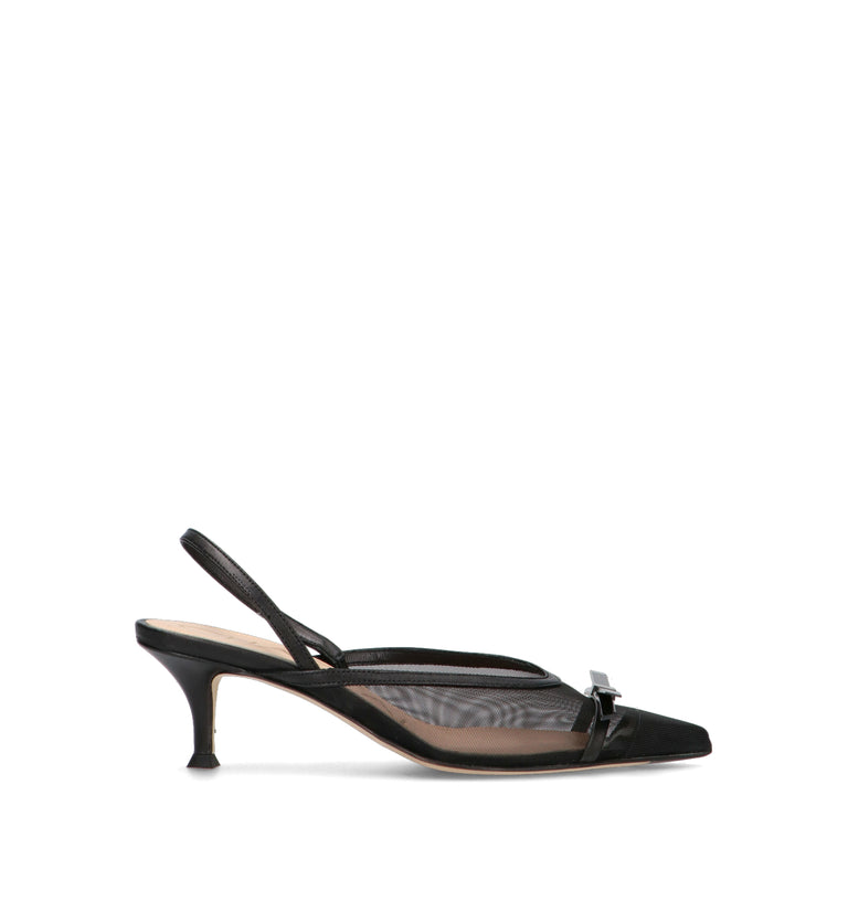 CHANTAL 1962 Slingback donna nera