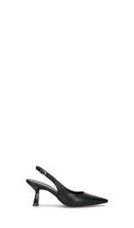 REBECCA VAN DIK Slingback donna nera