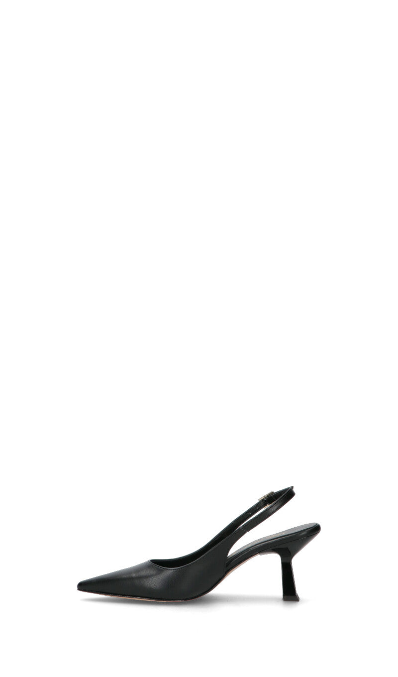 REBECCA VAN DIK Slingback donna nera