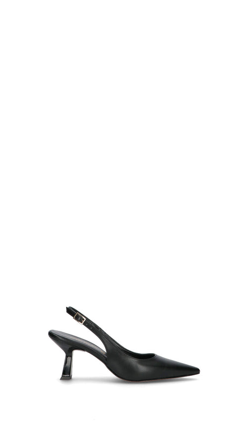 REBECCA VAN DIK Slingback donna nera