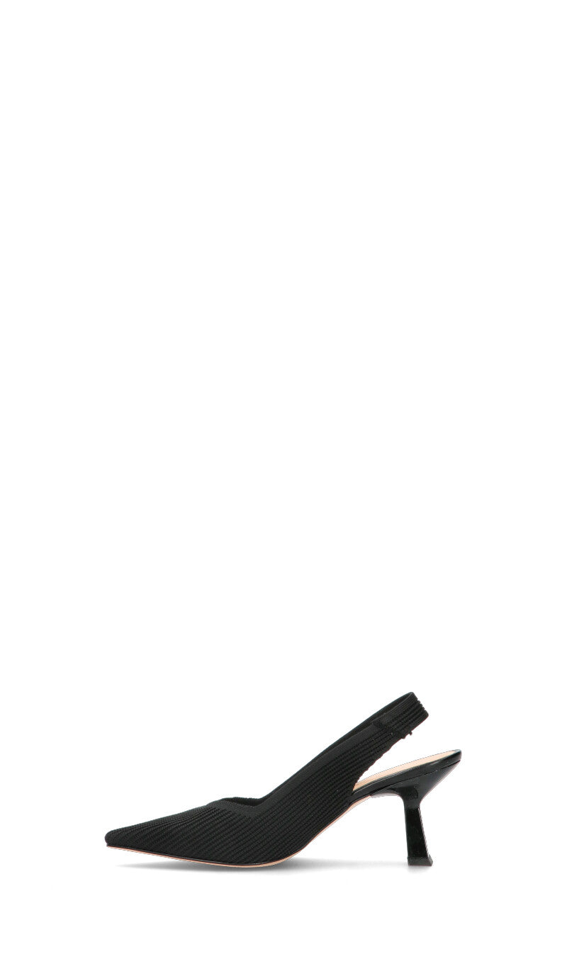 REBECCA VAN DIK Slingback donna nera