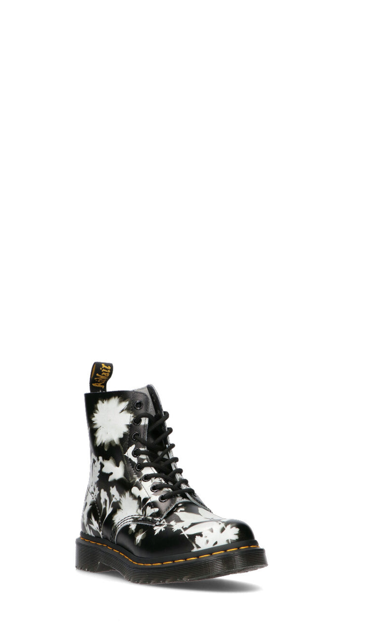 DR. MARTENS Anfibio donna nero in pelle