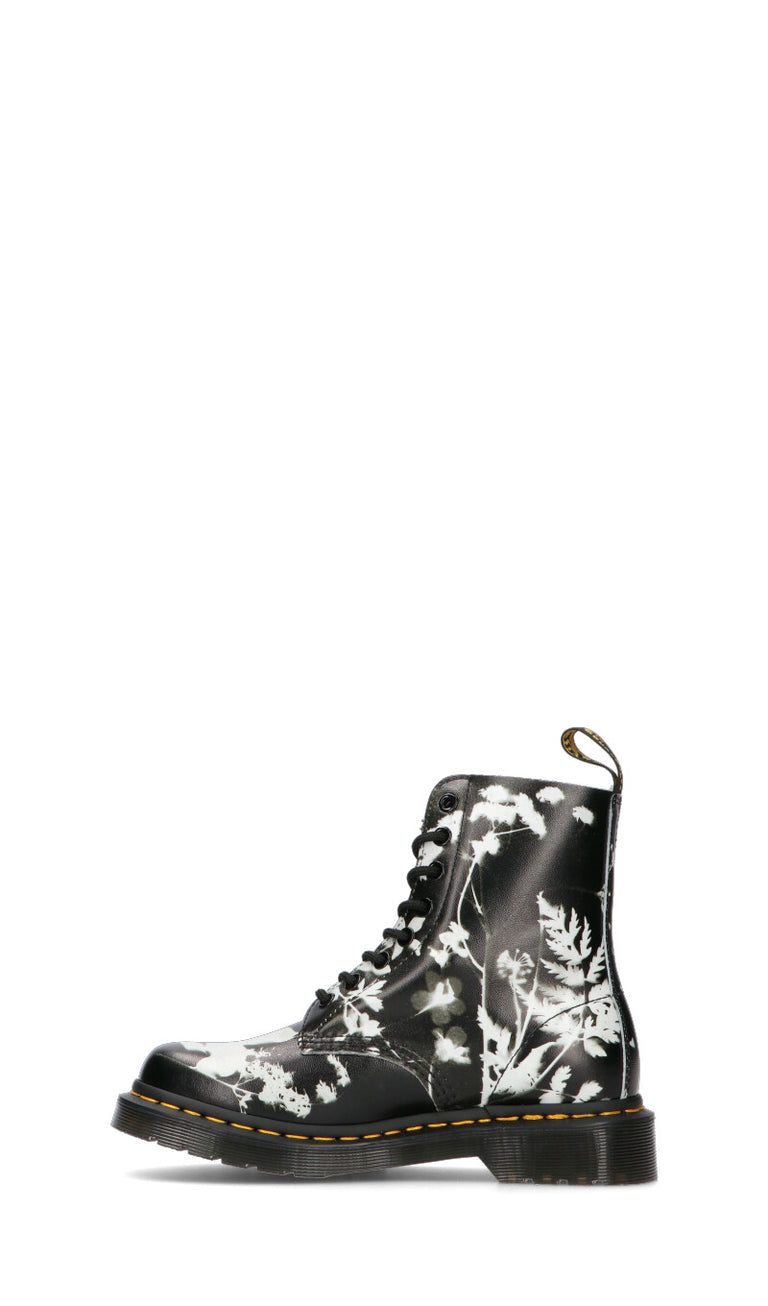 DR. MARTENS Anfibio donna nero in pelle