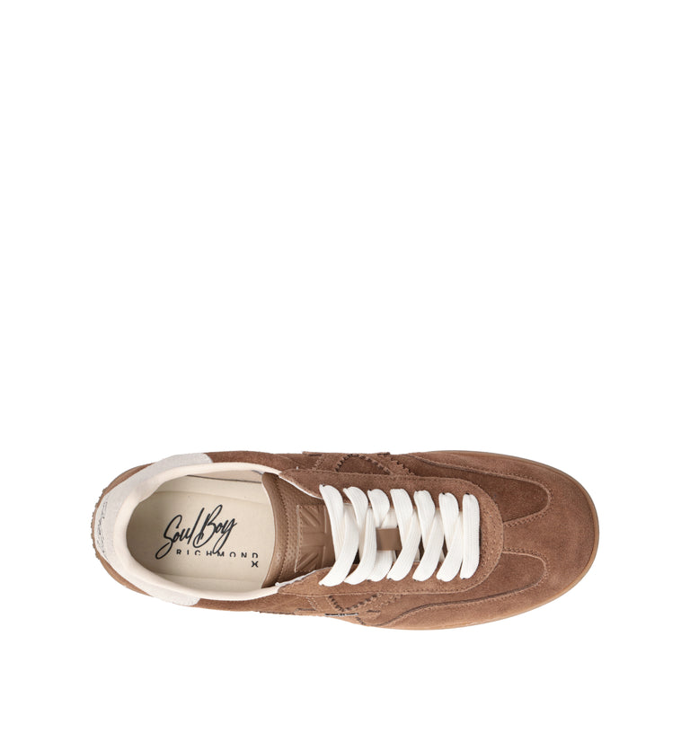 RICHMOND Sneaker uomo marrone in suede