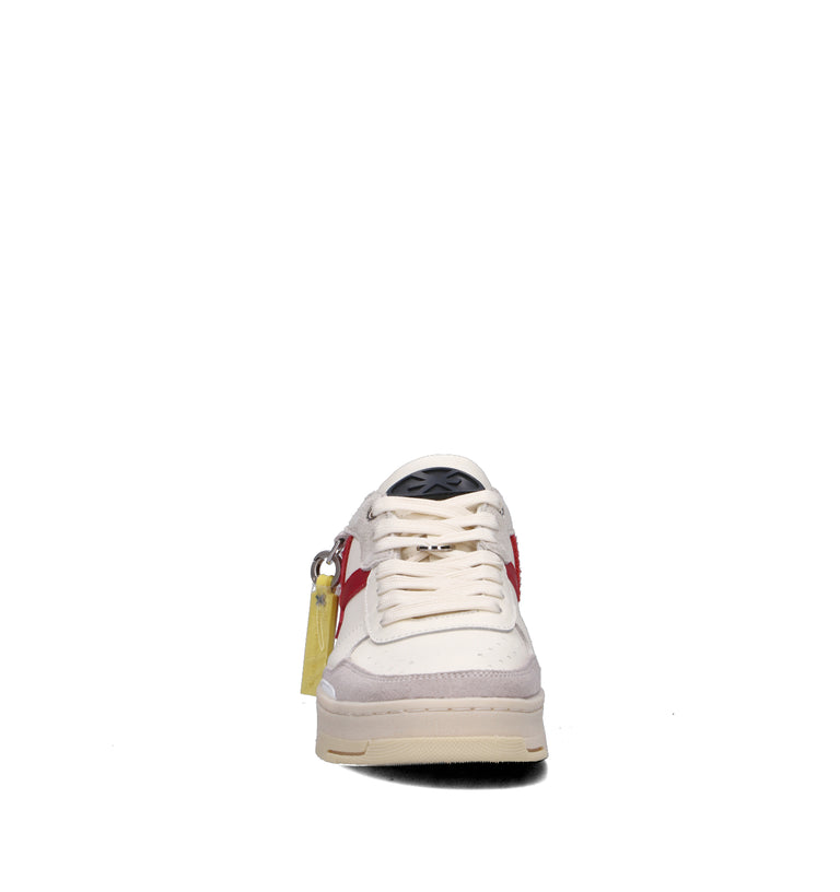 RICHMOND Sneaker uomo bianca/rossa