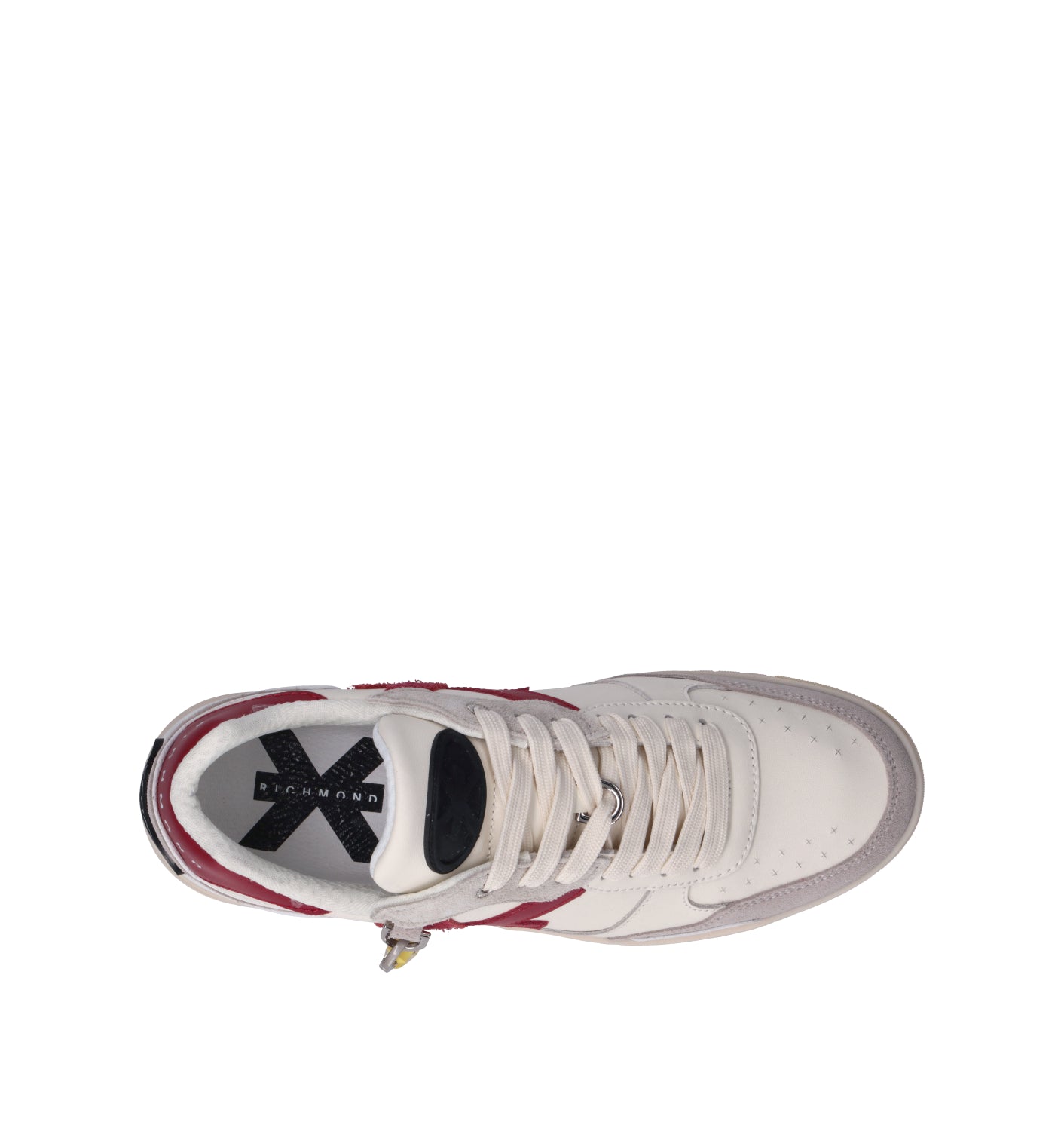 RICHMOND Sneaker uomo bianca/rossa