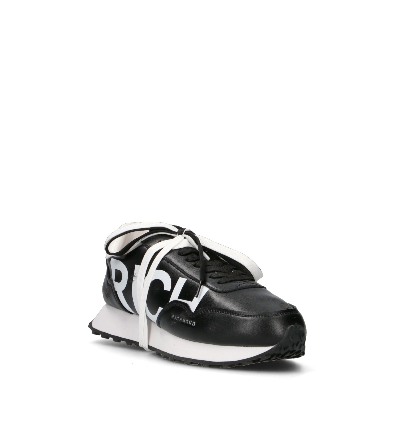 RICHMOND Sneaker uomo nera in pelle