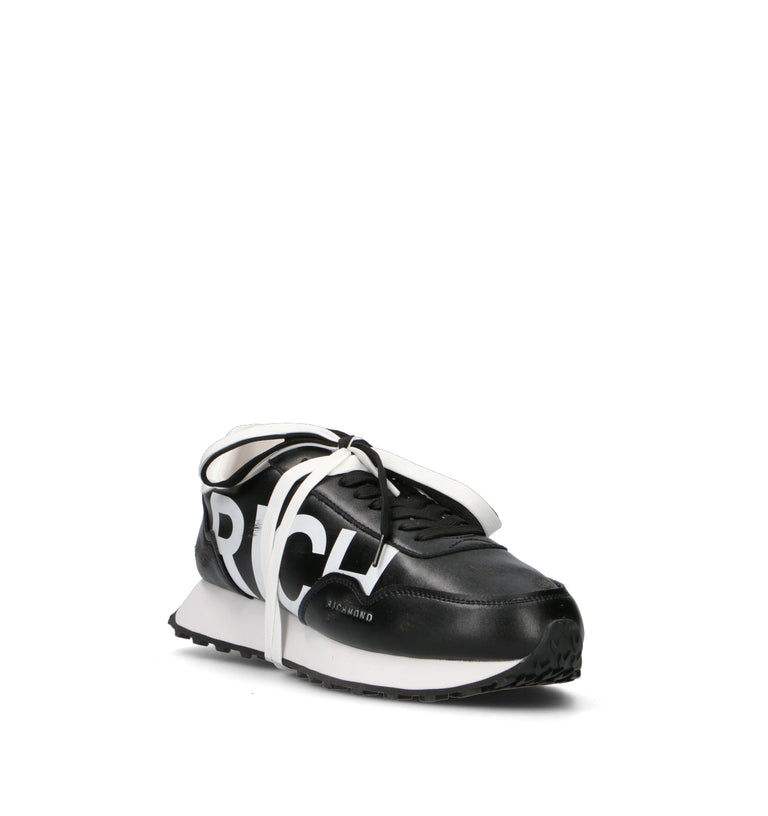 RICHMOND Sneaker uomo nera in pelle