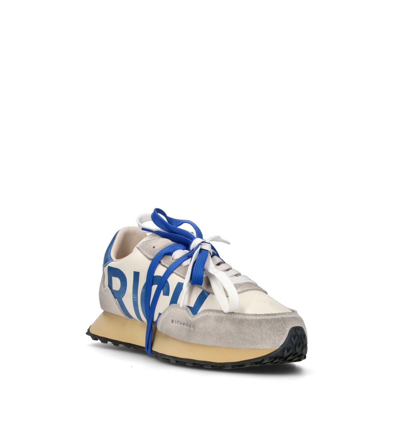 RICHMOND Sneaker uomo bianca/blu in pelle
