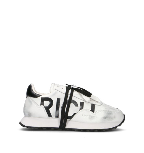 RICHMOND Sneaker uomo bianca in pelle