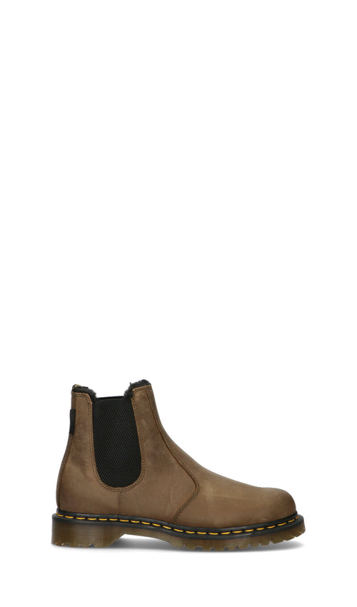 DR. MARTENS Tronchetto uomo verde in pelle