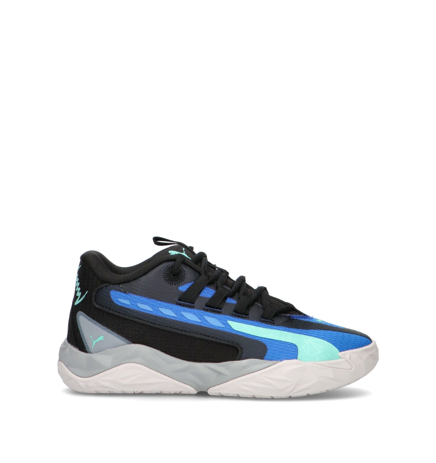 PUMA DAGGER 2 Scarpa basket ragazzo nera/blu