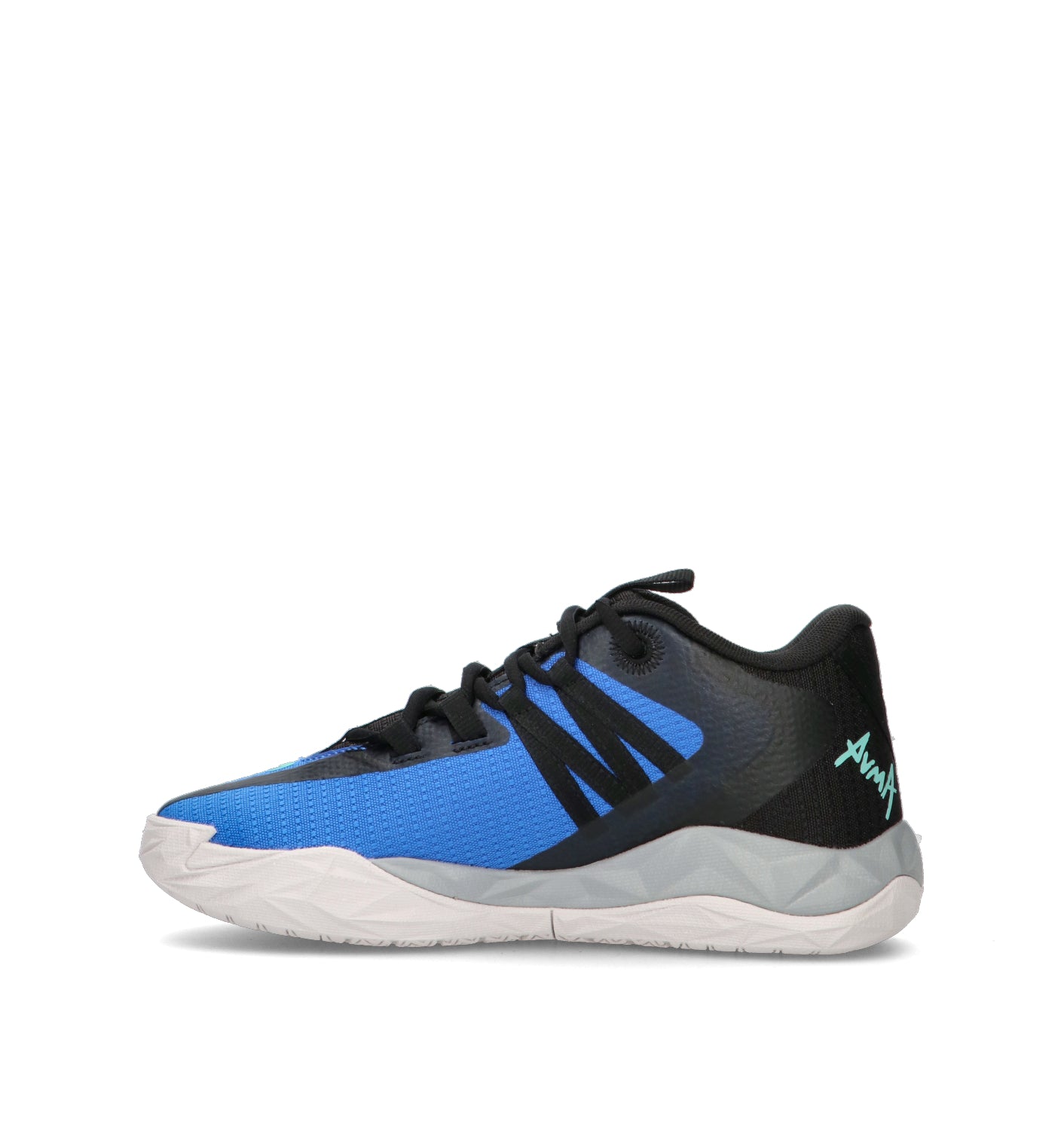 PUMA DAGGER 2 Scarpa basket ragazzo nera/blu