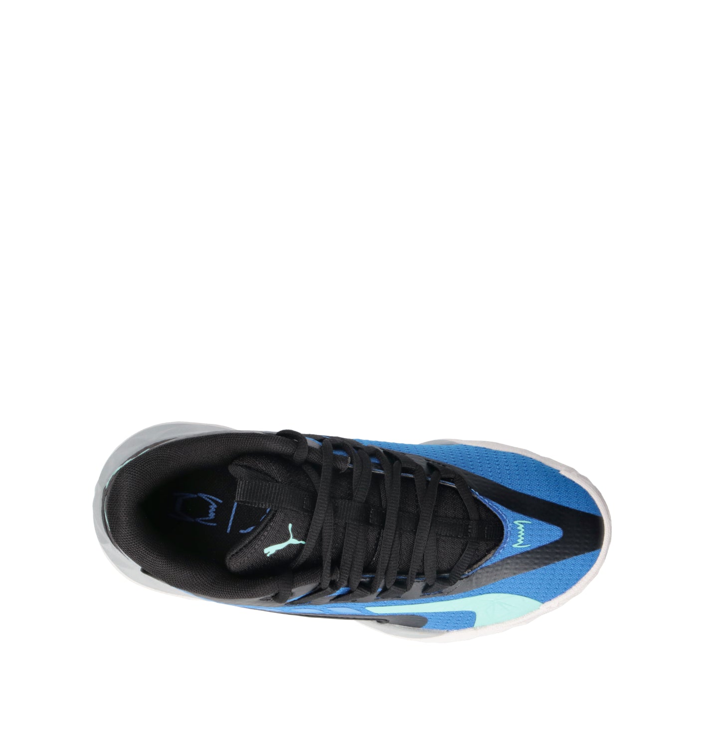 PUMA DAGGER 2 Scarpa basket ragazzo nera/blu