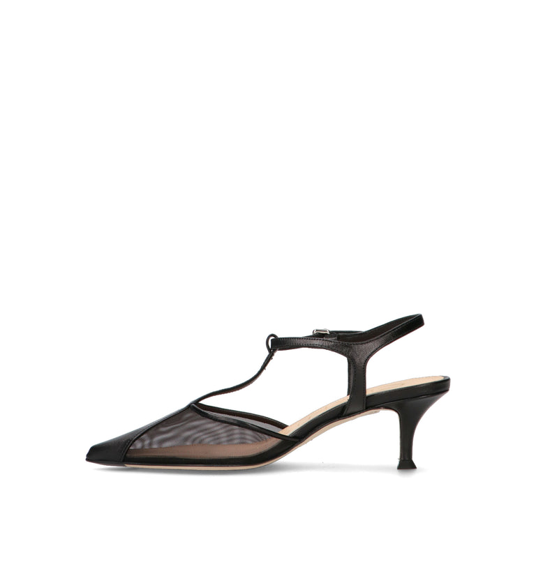 CHANTAL 1962 Slingback donna nera