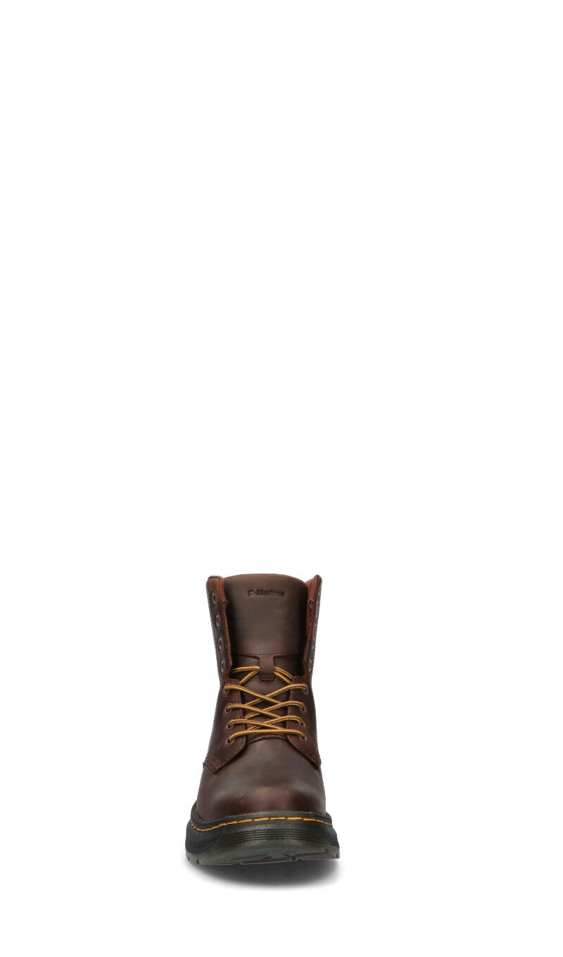 DR. MARTENS - CREWSON Anfibio uomo marrone in pelle