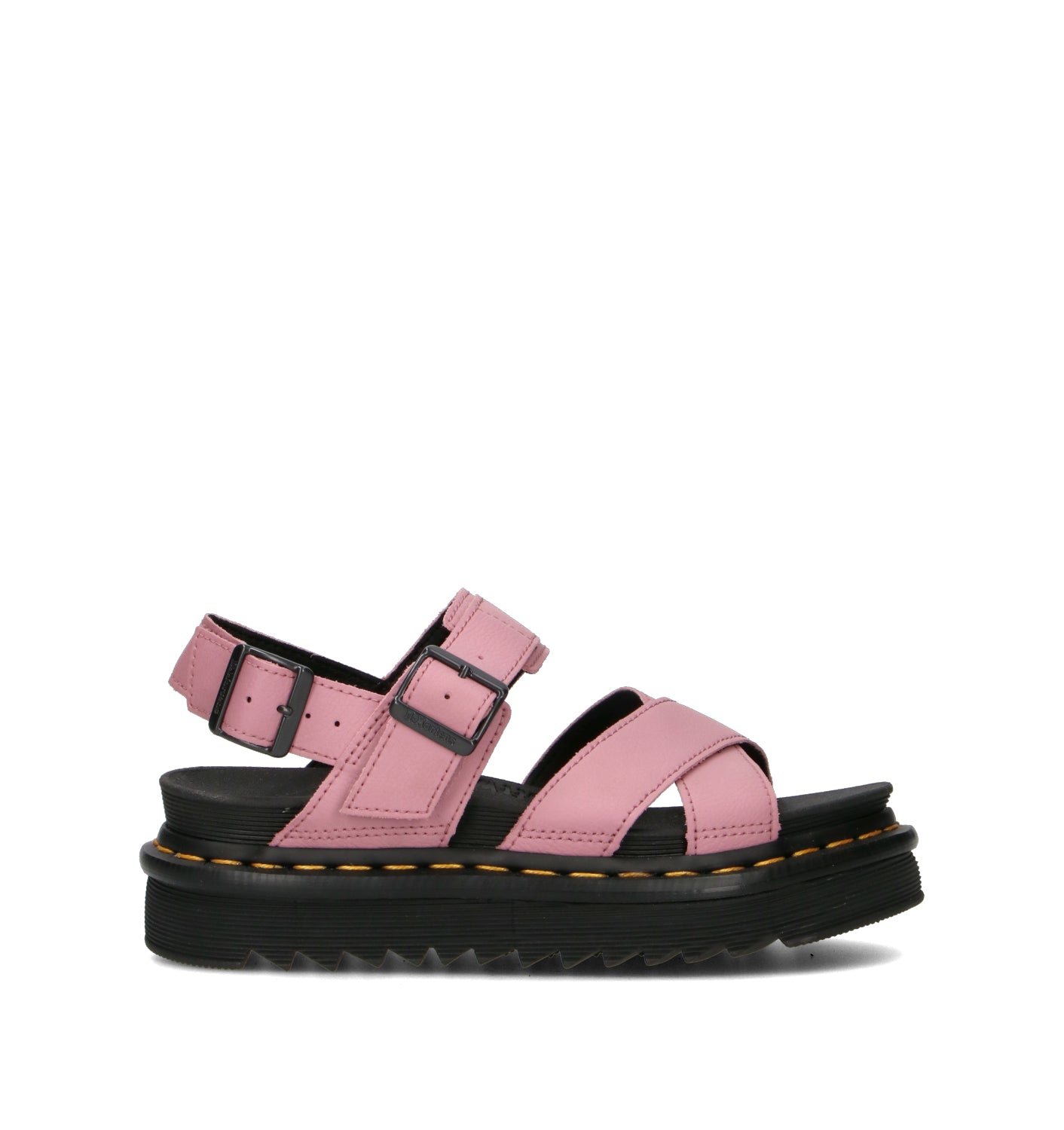 DR. MARTENS Sandalo donna rosa in pelle