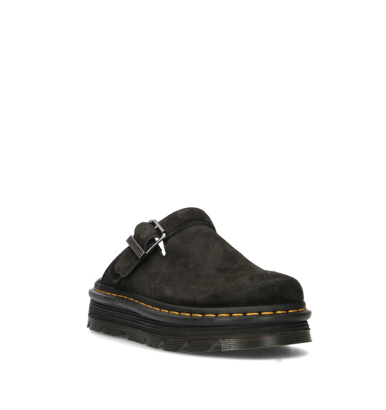 DR. MARTENS ZEBZAG MULE Sabot donna nero in suede