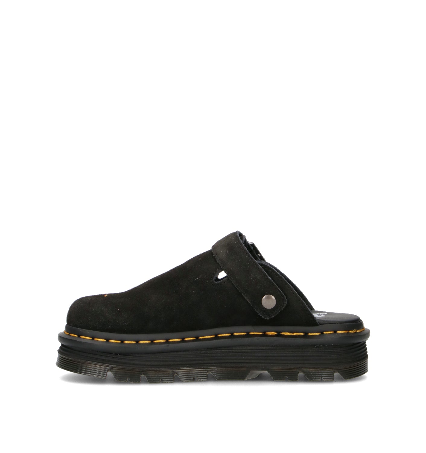 DR. MARTENS ZEBZAG MULE Sabot donna nero in suede