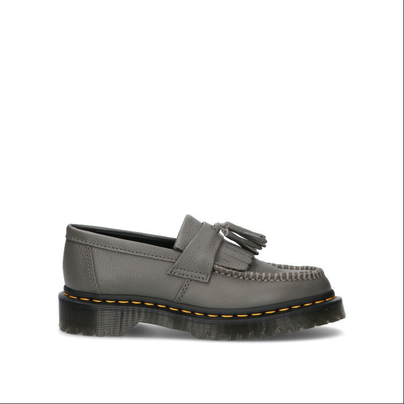 DR. MARTENS - ADRIAN Mocassino donna grigio in pelle