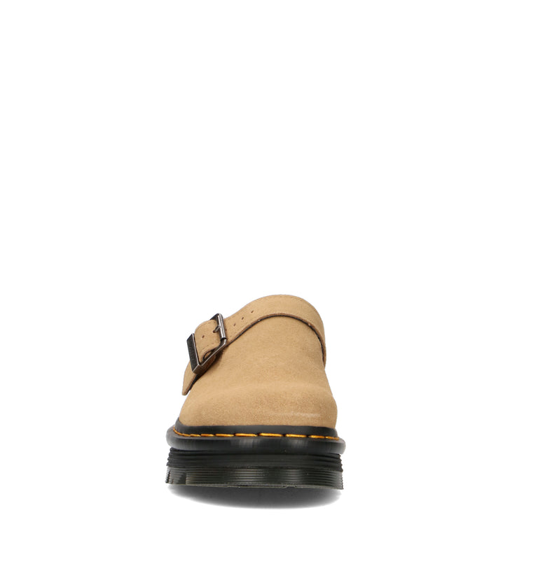 DR. MARTENS ZEBZAG MULE Sabot donna beige in suede