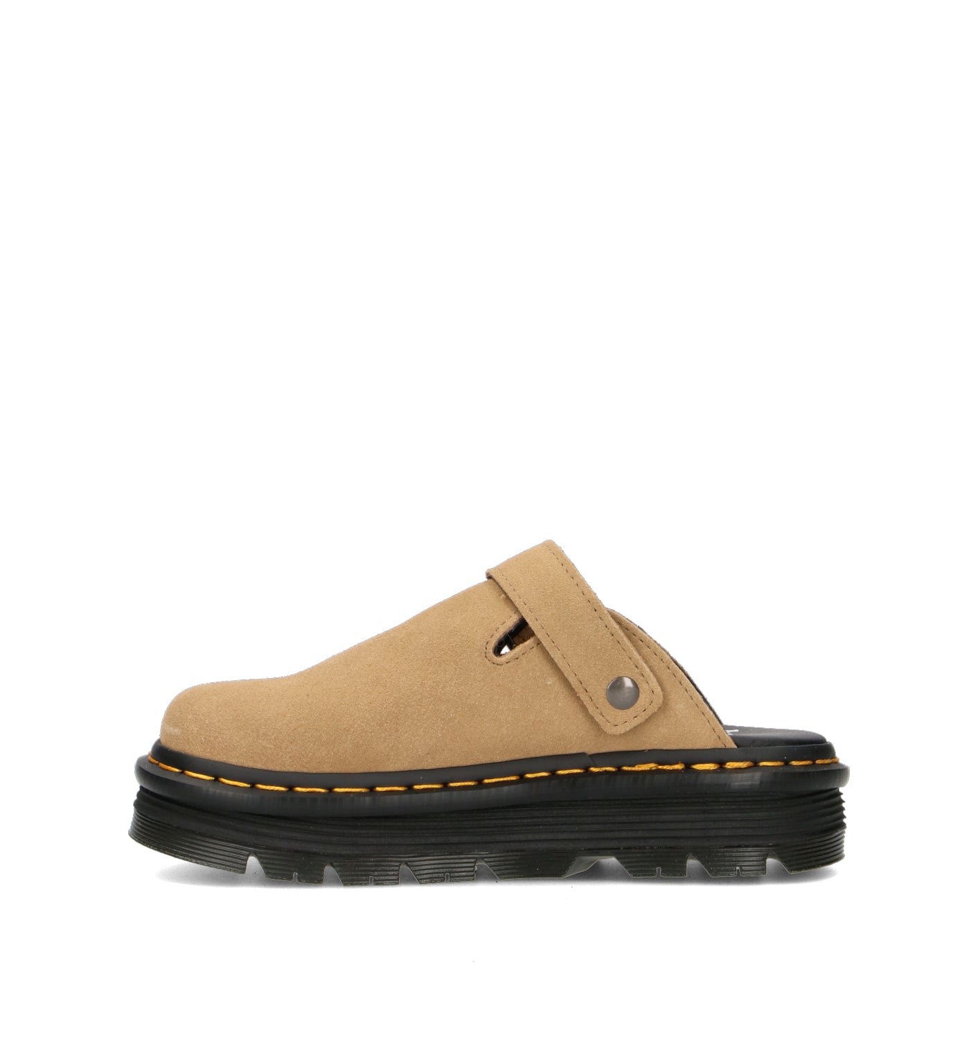 DR. MARTENS ZEBZAG MULE Sabot donna beige in suede