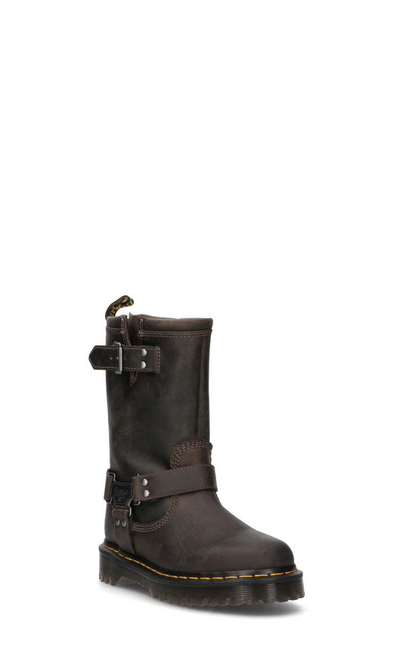 DR. MARTENS - ANISTONE HI Stivale donna grigio in pelle