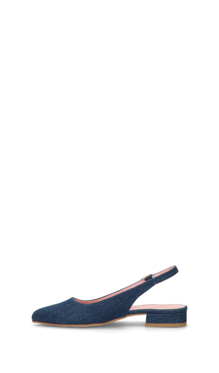 BIANCOANTICO Slingback donna blu