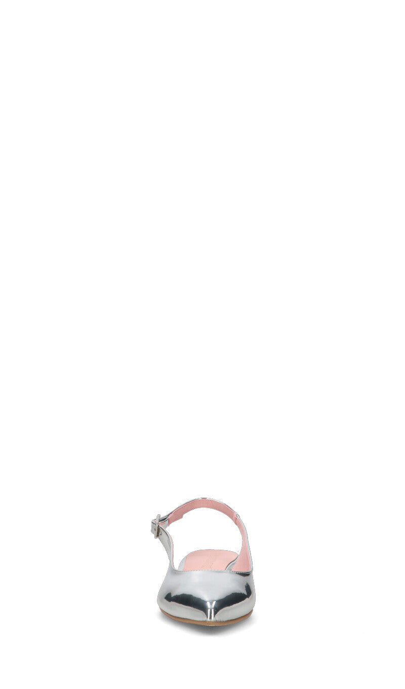 BIANCOANTICO Slingback donna argento