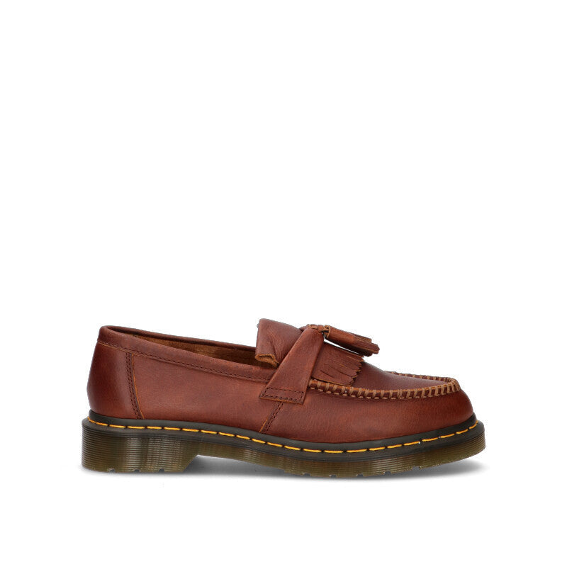 DR. MARTENS - ADRIAN YS Mocassino uomo marrone in pelle
