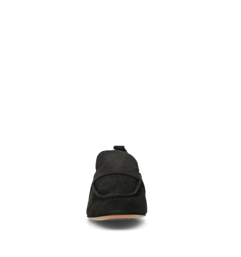 JVAM Mocassino donna nero in suede