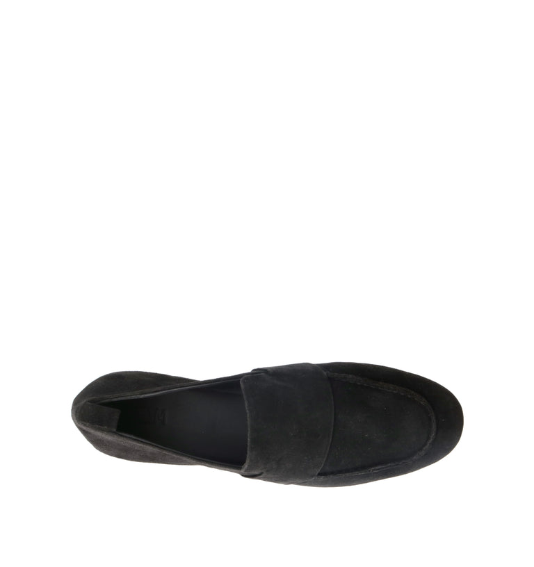JVAM Mocassino donna nero in suede