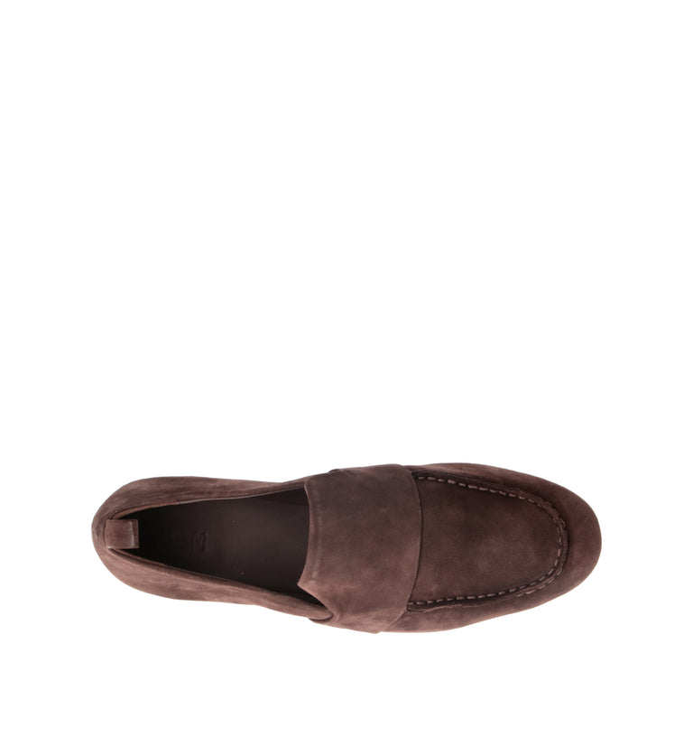 JVAM Mocassino donna marrone in suede