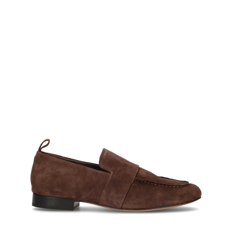 JVAM Mocassino donna marrone in suede