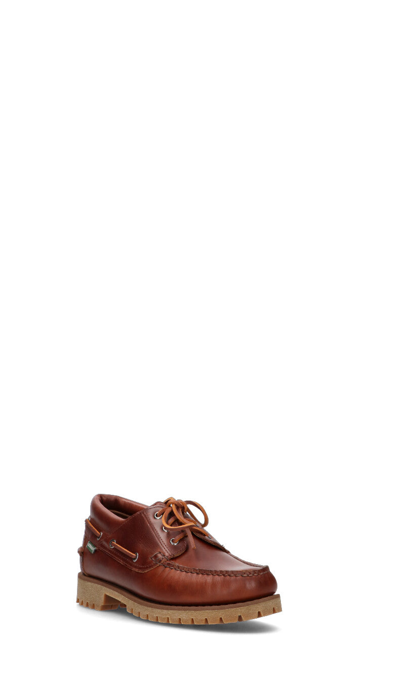 SEBAGO Scarpa barca uomo marrone in pelle