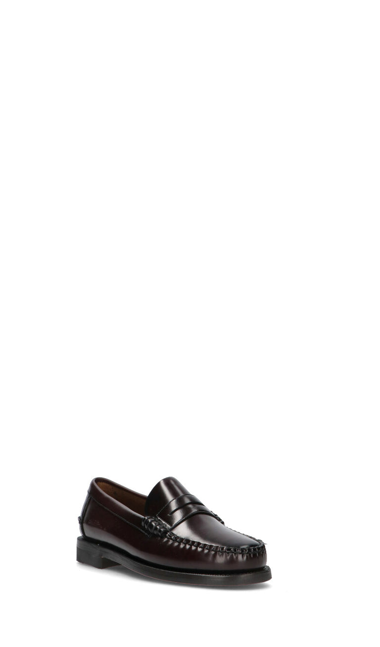 SEBAGO Mocassino uomo burgundy in pelle