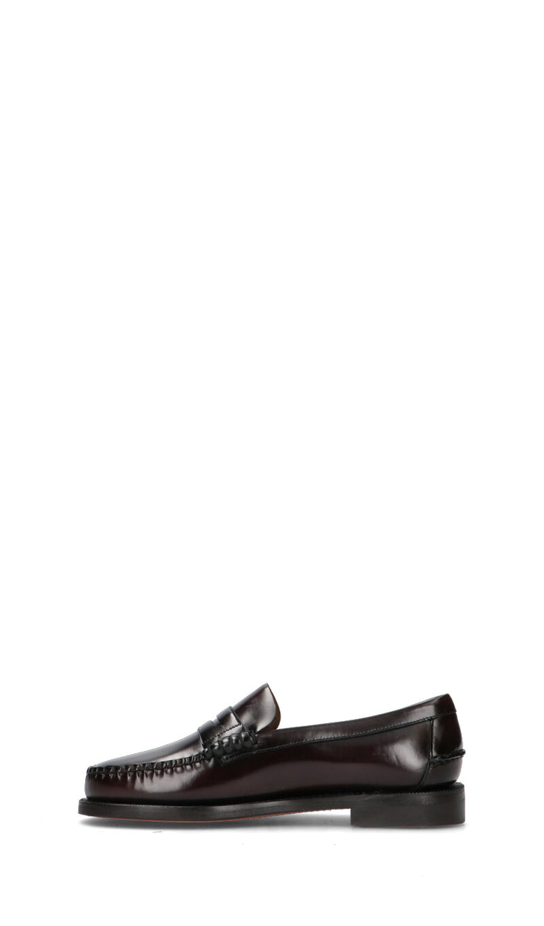 SEBAGO Mocassino uomo burgundy in pelle