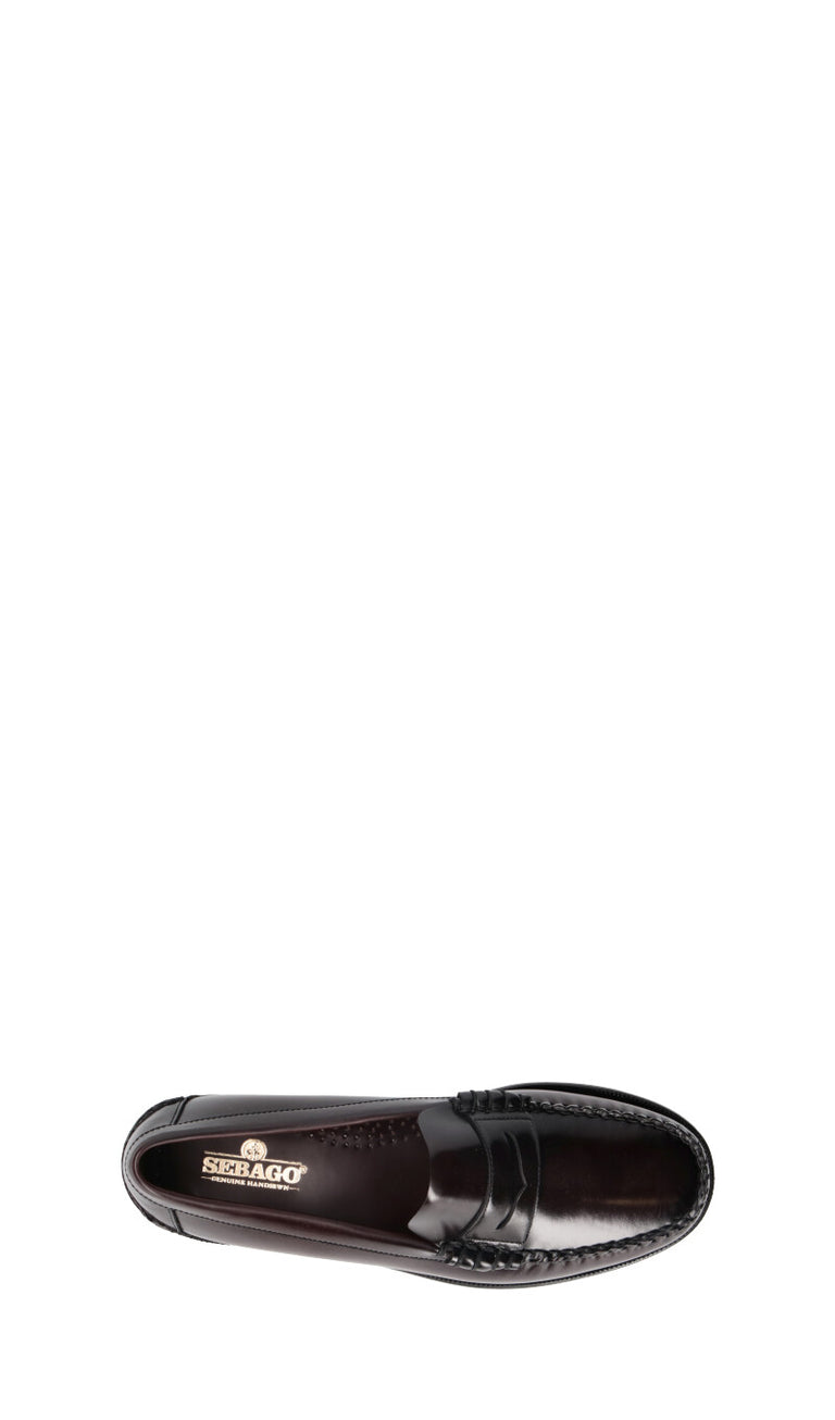SEBAGO Mocassino uomo burgundy in pelle