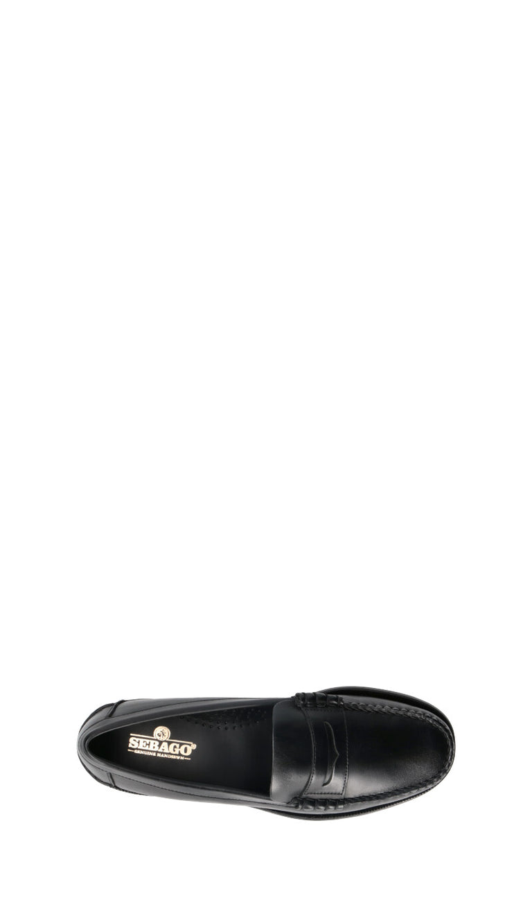 SEBAGO Mocassino uomo nero in pelle