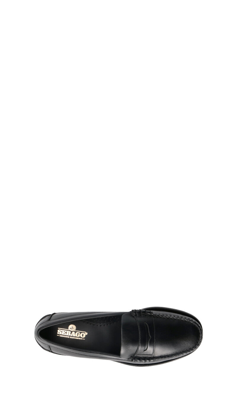 SEBAGO Mocassino uomo nero in pelle