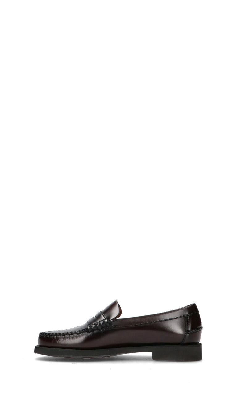 SEBAGO Mocassino uomo burgundy in pelle