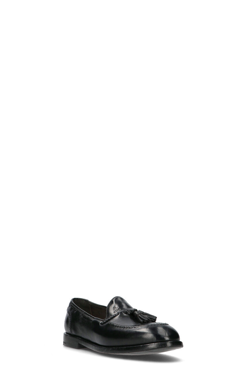 PREMIATA Mocassino uomo nero in pelle