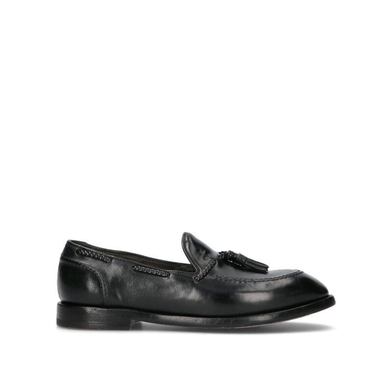 PREMIATA Mocassino uomo nero in pelle