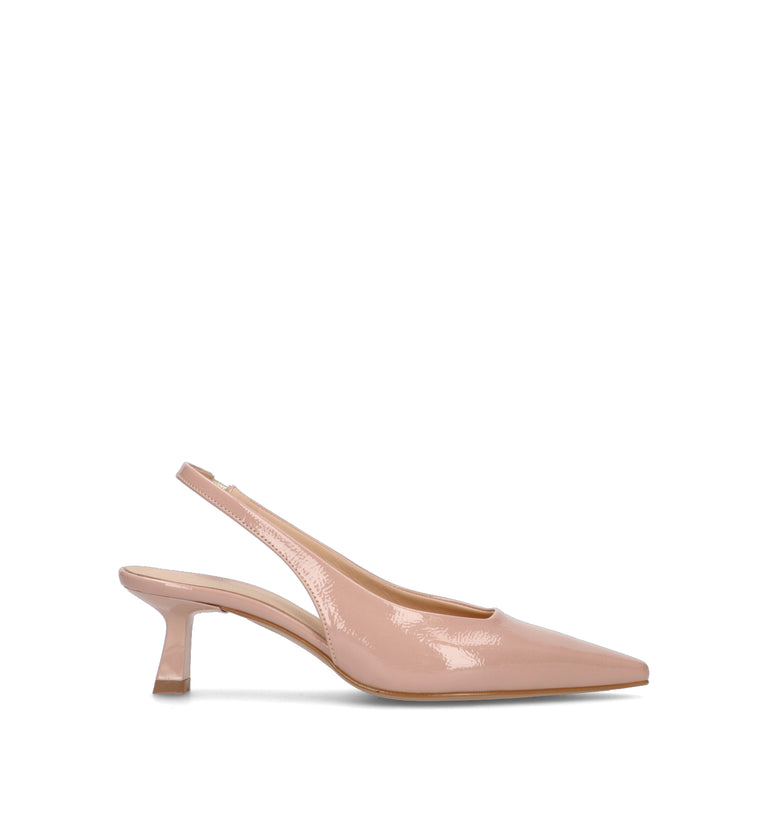 REBECCA VAN DIK Slingback donna nude